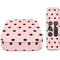 Pink and Black Polka Dots Apple TV Skin